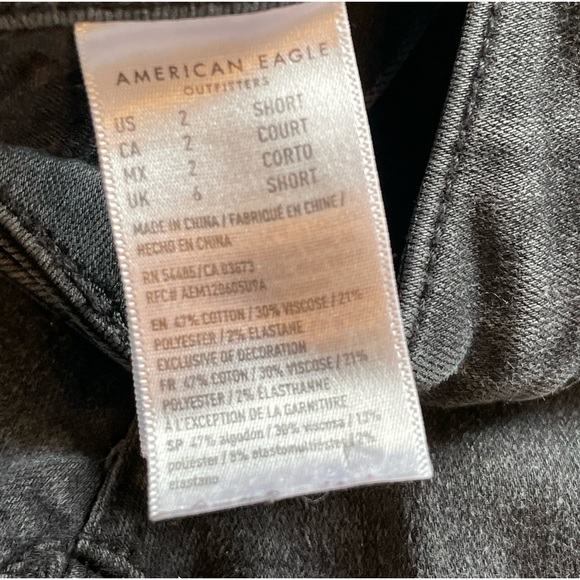 American Eagle Black Skinny Jeans - Picture 3 of 5